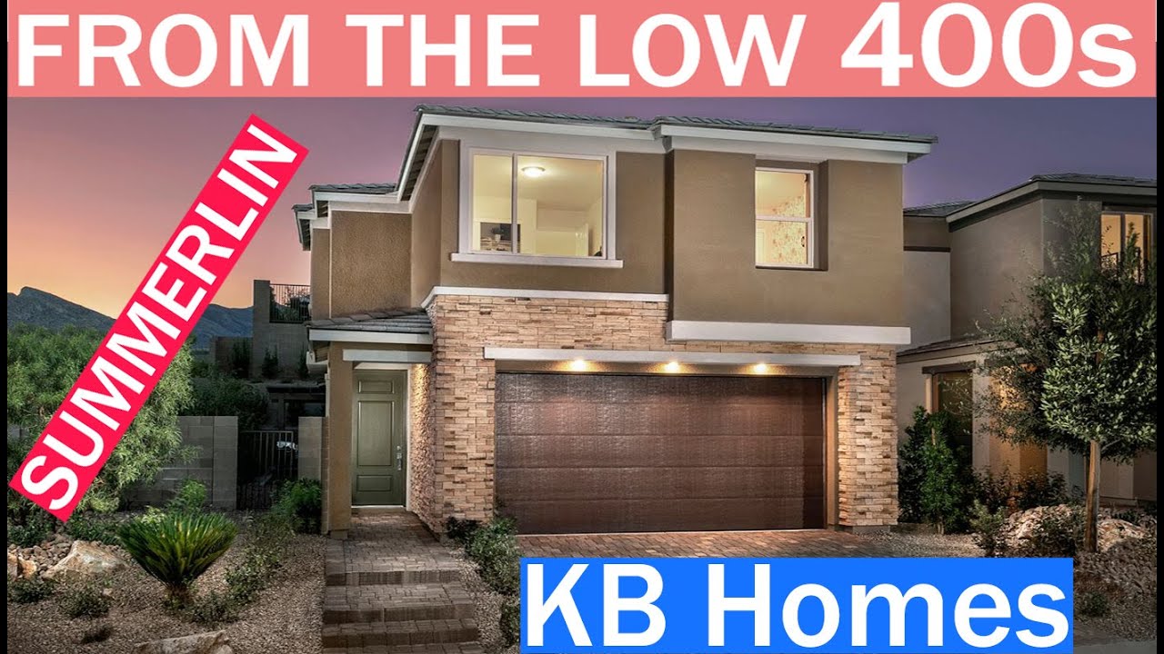 KB Homes - Model 2114 - 4Beds 3Baths - Bristle Vale - Summerlin - Las Vegas Starting in the Low 400s