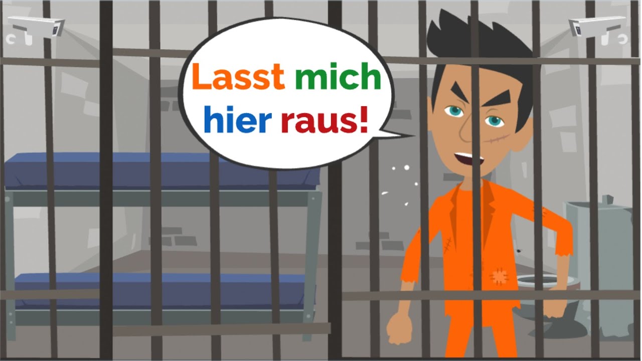 Martin muss ins GEFÄNGNIS - Deutsch lernen