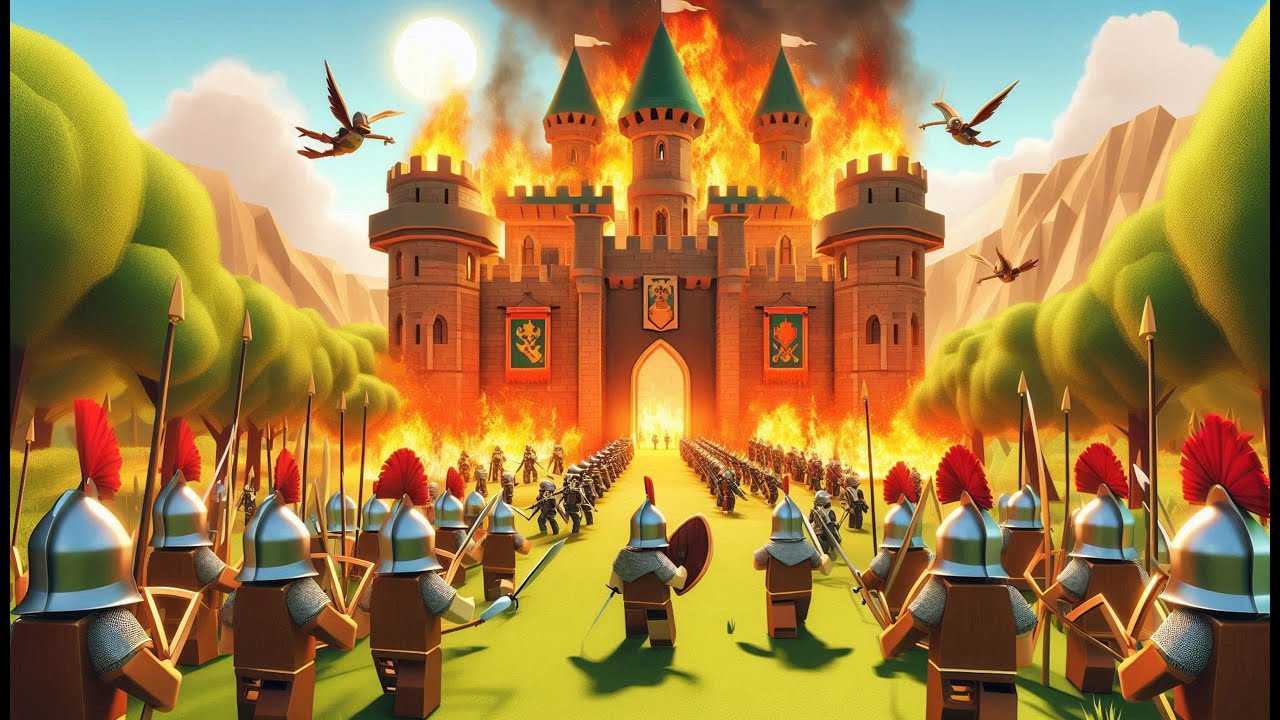 Epic Comeback: How I Won After Losing My Castle in Roblox Medieval RTS!