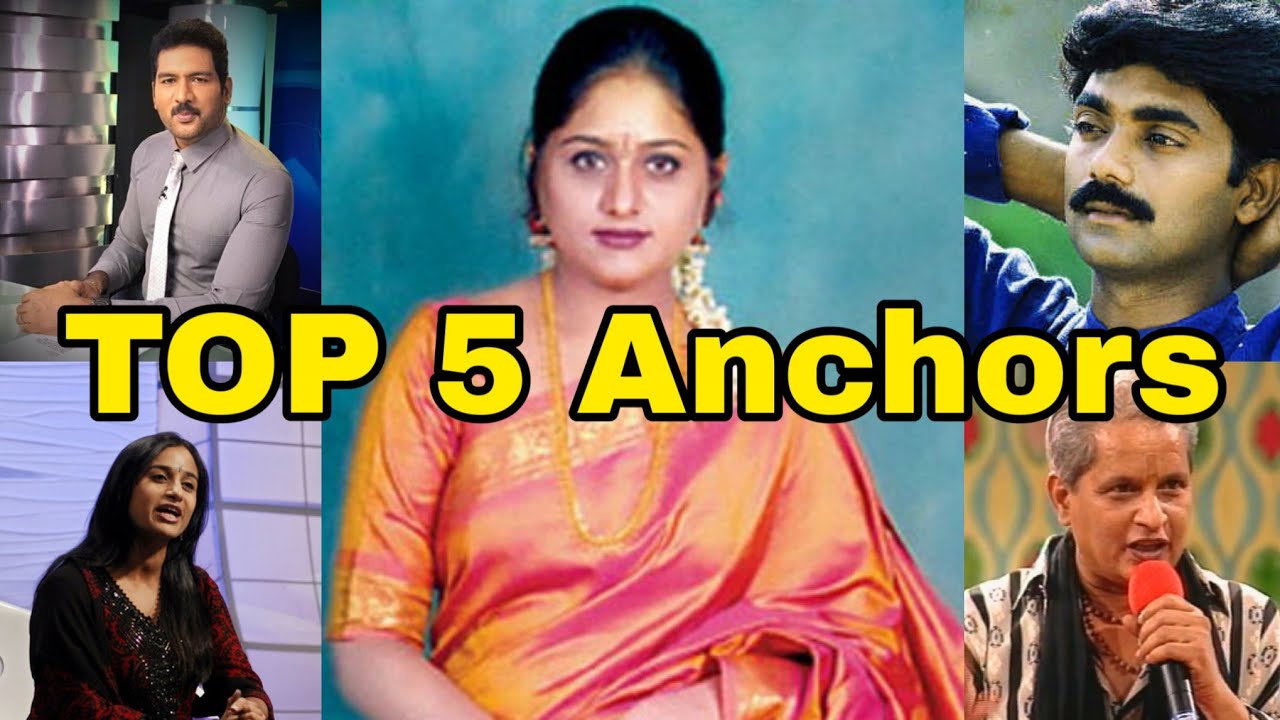 Top 5 90s Kids Anchors | Suresh Kumar | Pepsi Uma | Visu | Sun tv | Vijay Tv