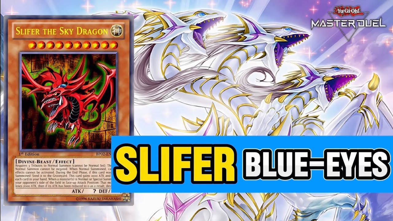 SLIFER BLUE-EYES Deck, Kaiba uses Yami’s Egyptian God [Master Duel]