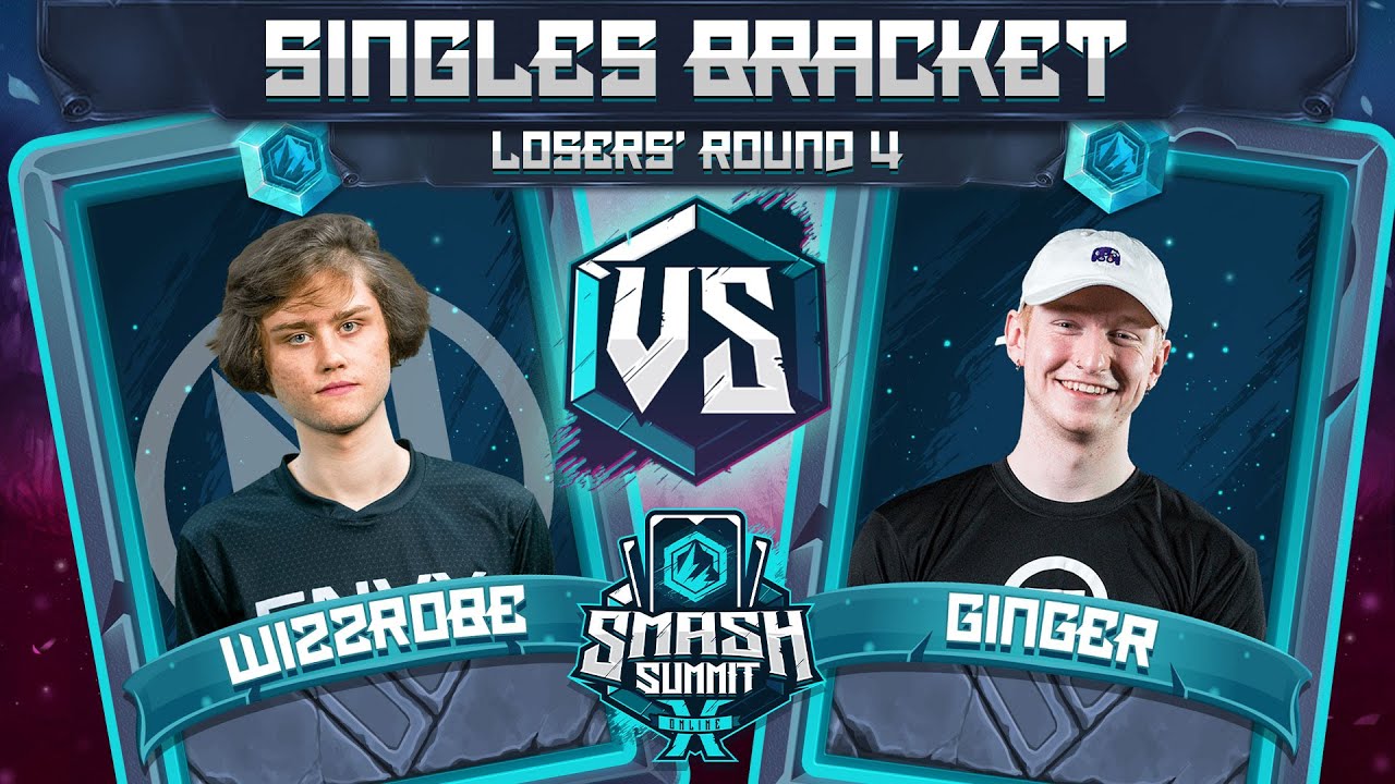 Wizzrobe vs Ginger - Singles Bracket: Losers' Round 4 - Smash Summit 10 | Captain Falcon vs Falco