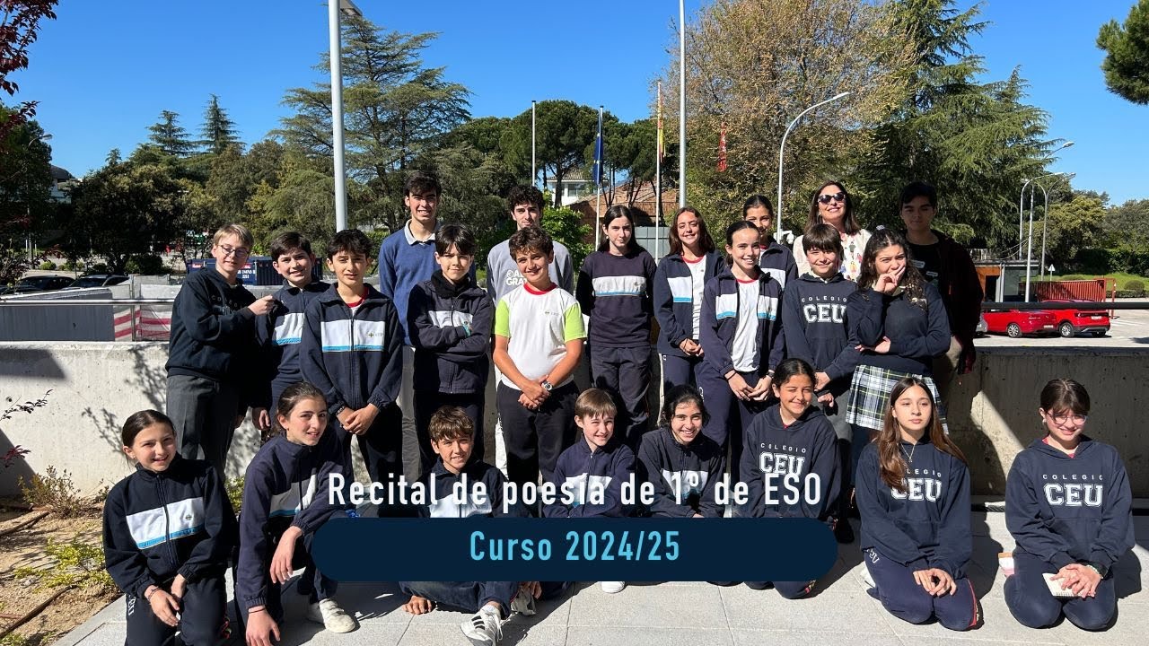 Recital poesía - 1º de ESO