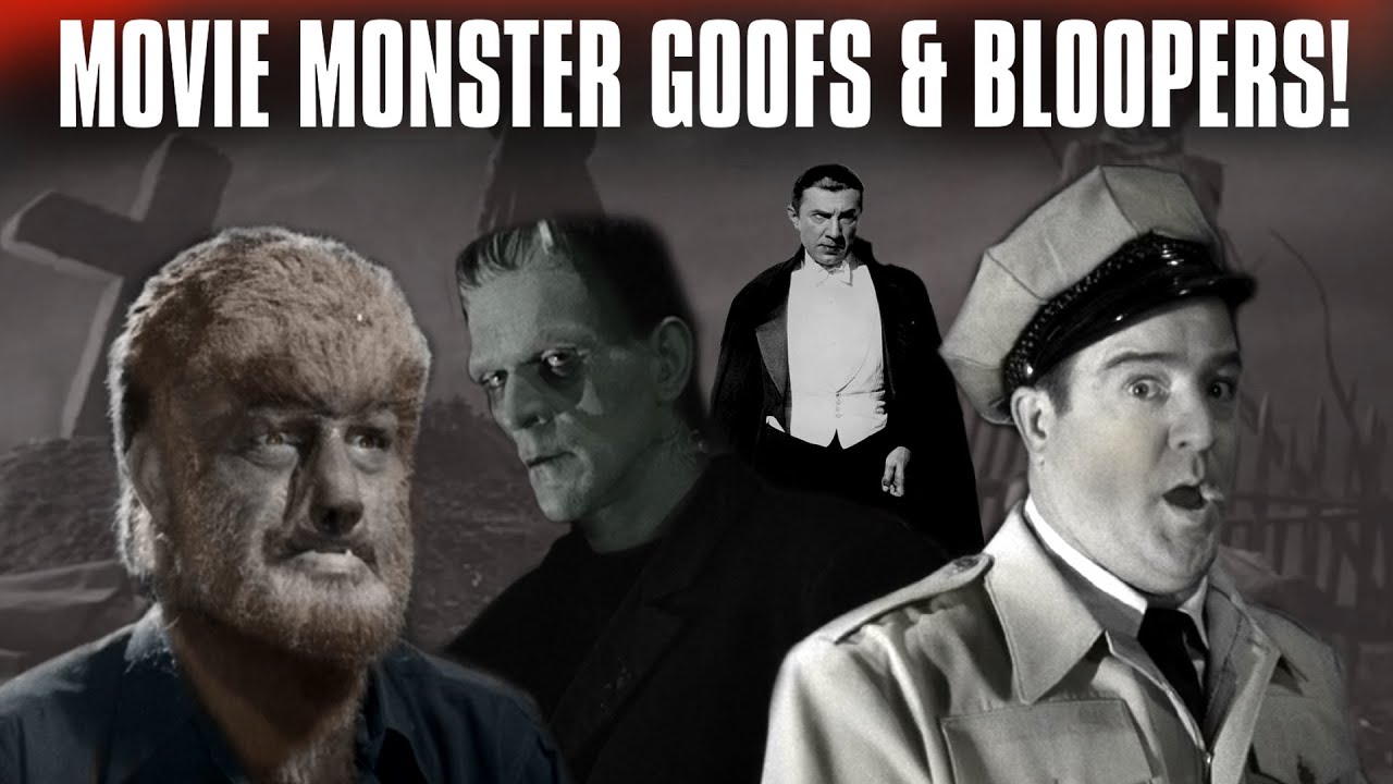 Movie Monster Goofs and Bloopers