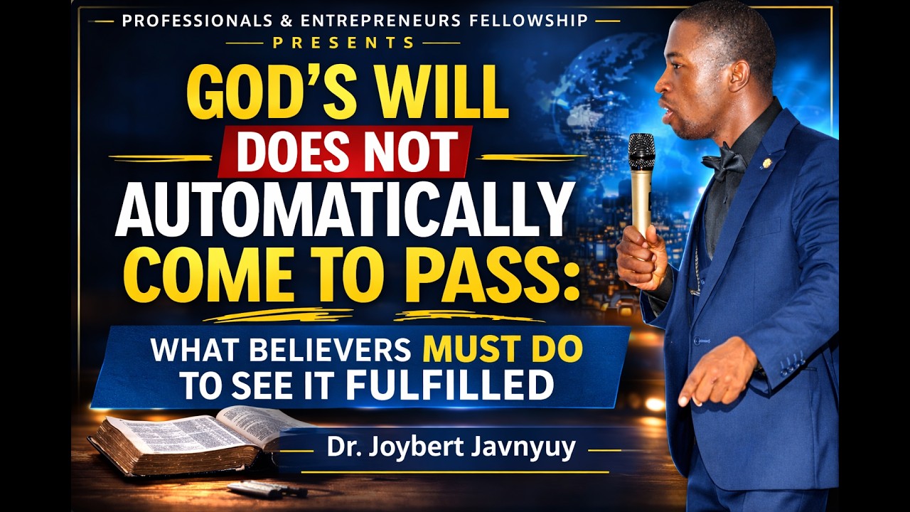 8 Ways to Partner With God for His Will to Come to Pass in Your Life | Dr. Joybert Javnyuy