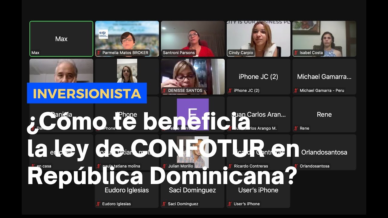 INVERSIONISTA &iquest;C&oacute;mo te beneficia la ley de CONFOTUR en Rep&uacute;blica Dominicana?