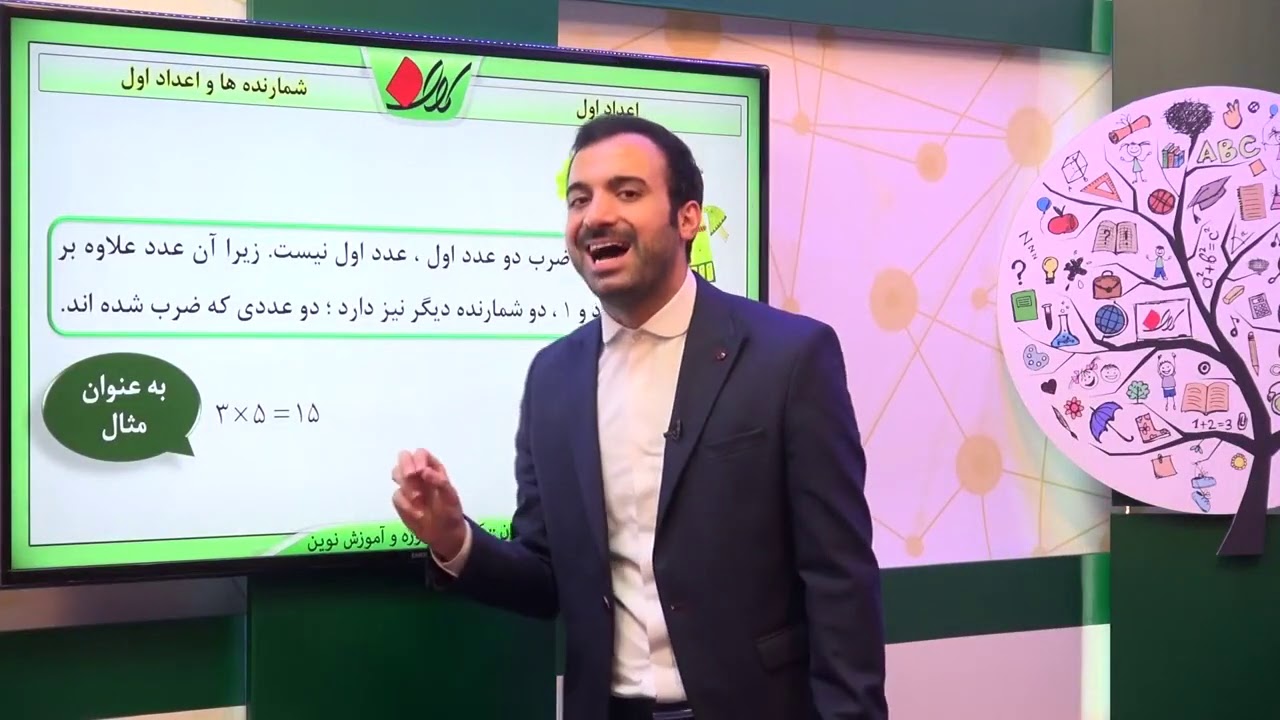 ریاضی هفتم   فصل 5   شمارنده ها و اعداد اول   اعداد اول