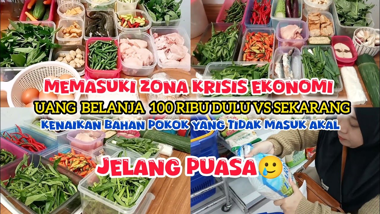 ZONA KRISIS EKONOMI SEBELUM PUASA‼️HARGA BAHAN POKOK MELONJAK TAJAM, APA YANG HARUS DILAKUKAN ⁉️
