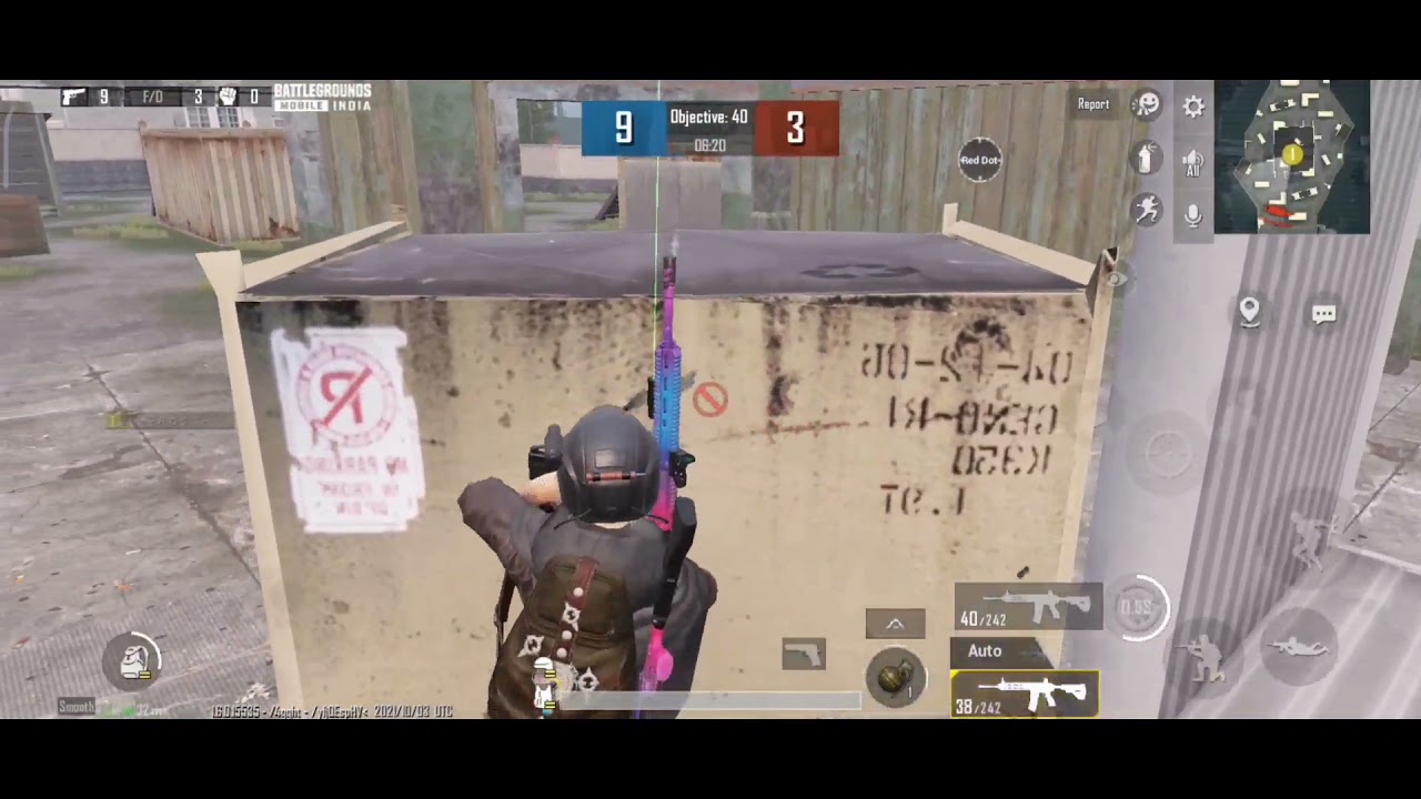 POCOX3PRO VS REALMEX7MAX90FPS 1V1 BGMI