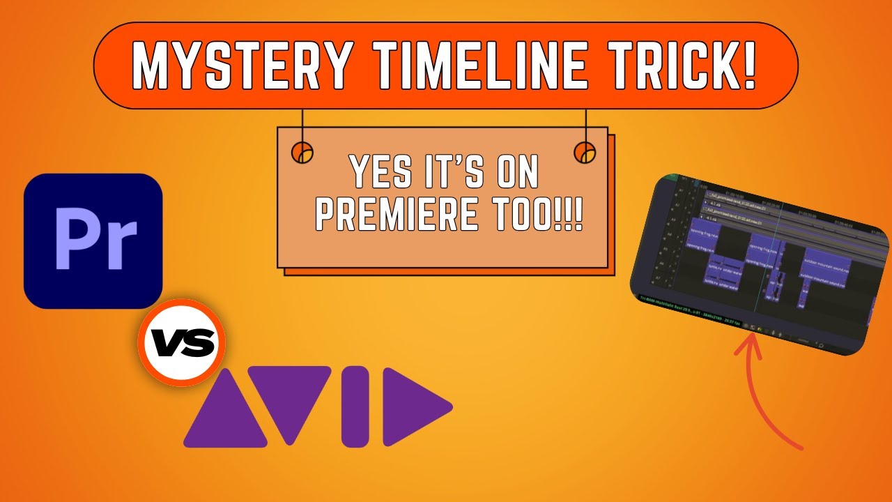 Premiere Vs Avid - Source Record Toggle Battle of the Editing Titans!