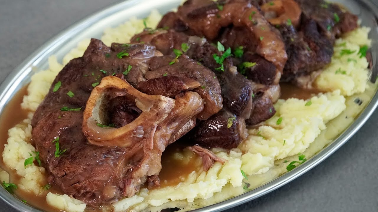 Osobuco al vino tinto: la mejor receta para Navidad