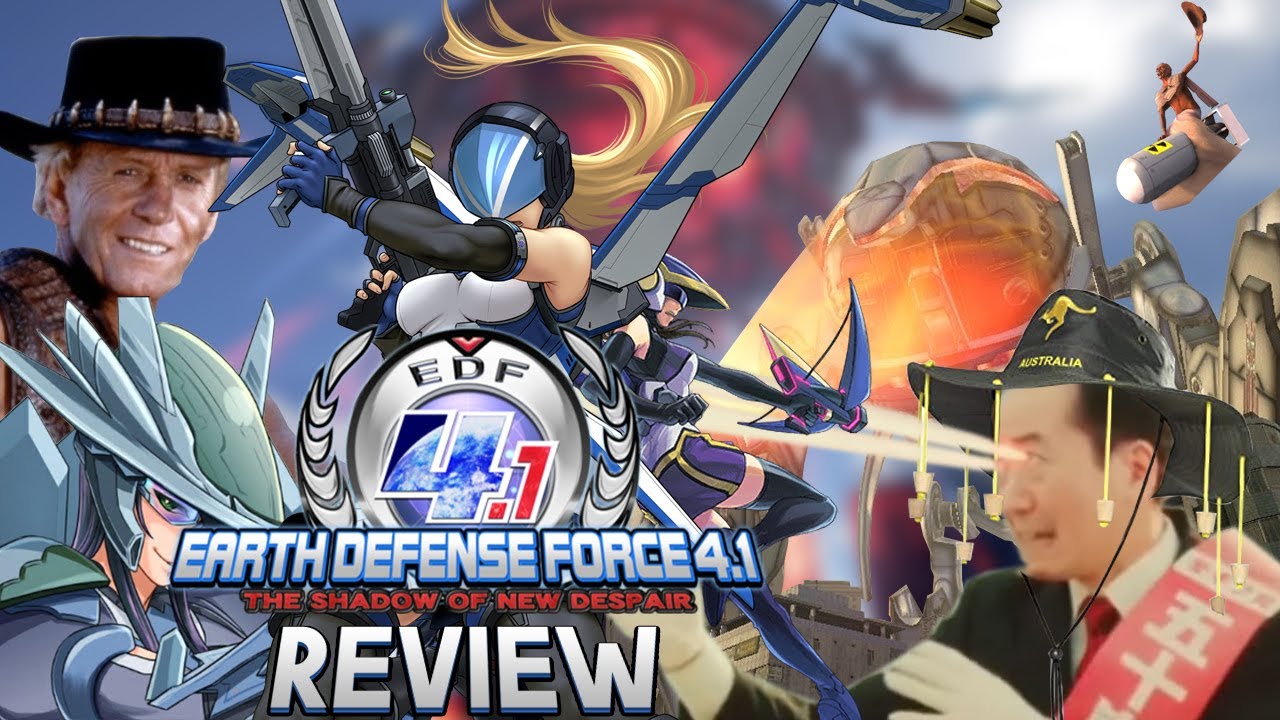 Earth Defense Force 4.1 Review: NOTHING CANNOT BE PENETRATED BY THE GRIIIINDBUSTER!!!!