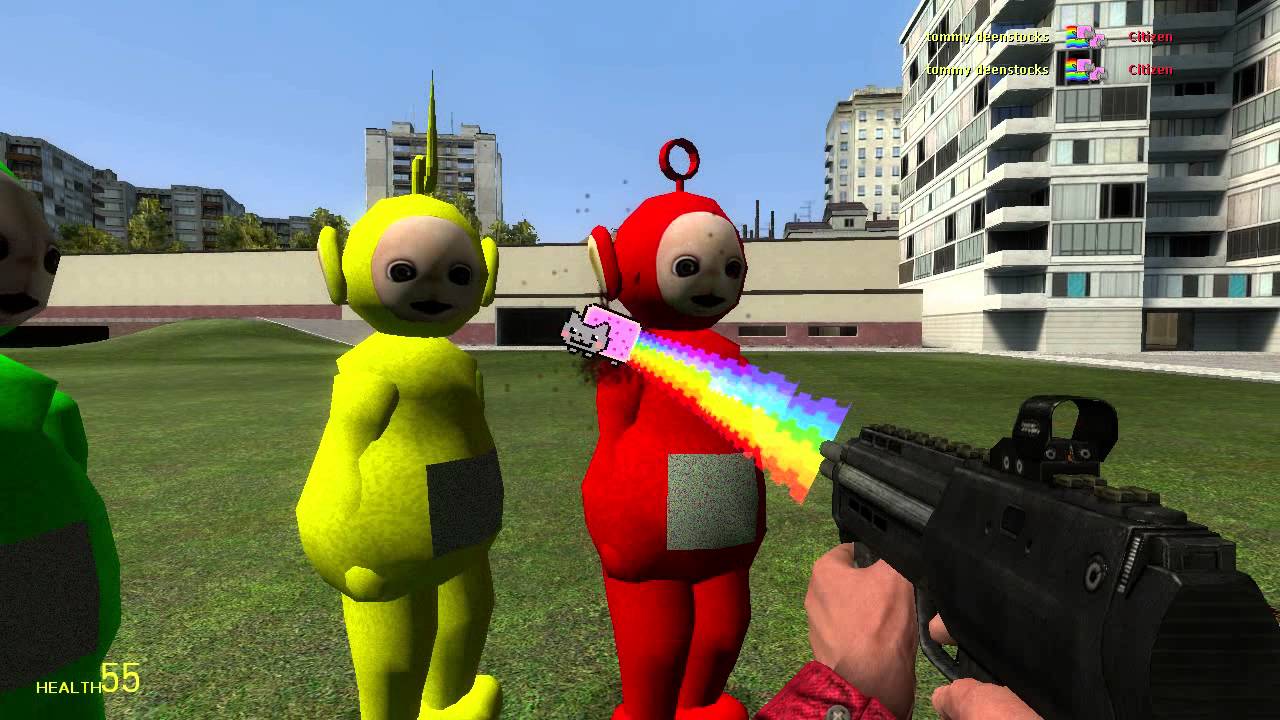 (garry's mod 13) nyan cat gun TH