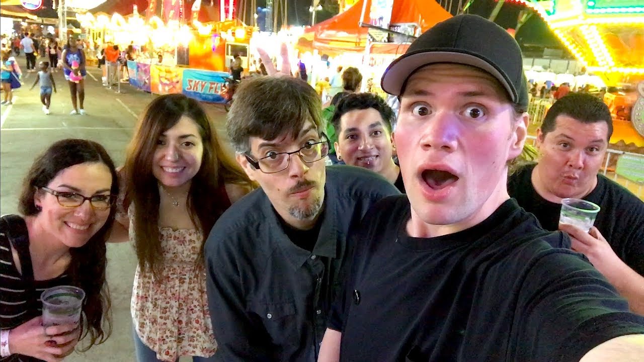Crazy Fun At The OC Fair with Wetmovie1 & Luna Meow