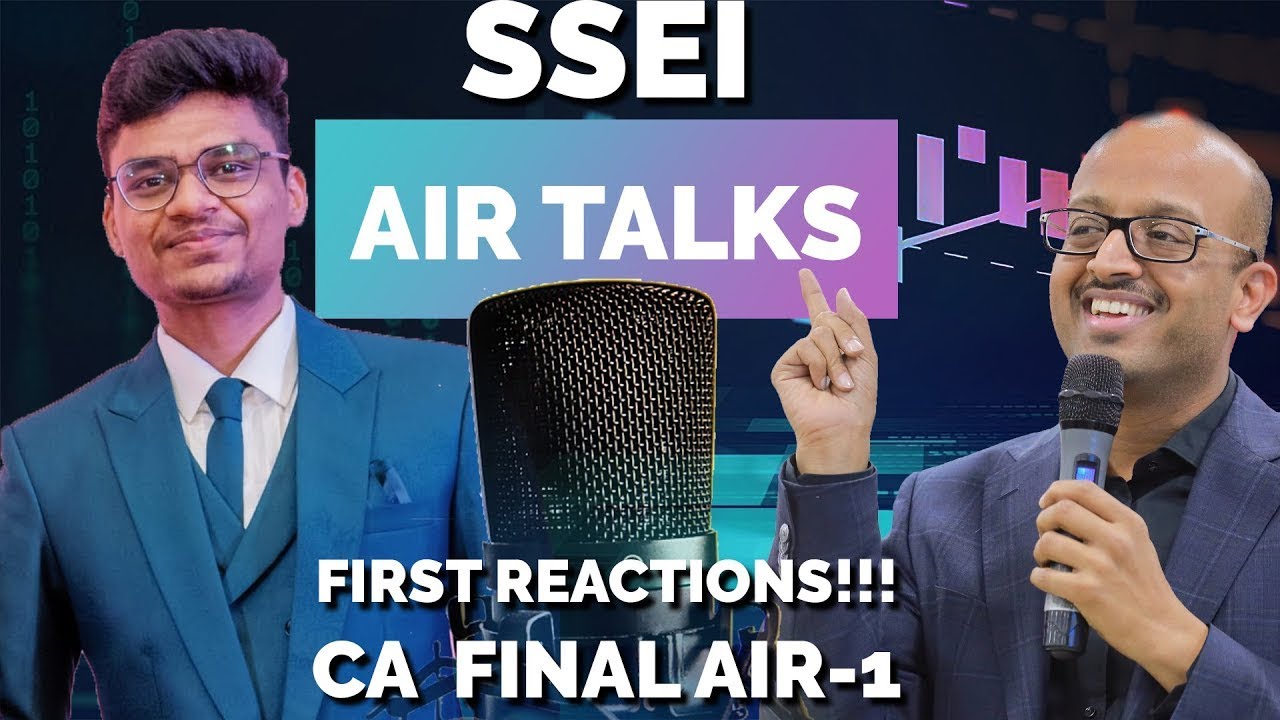 AIR 1 Interview I CA Final January-2021- Bhramar Jain | Sanjay Saraf Sir