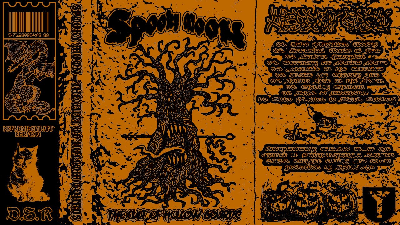 Spooky Moon - The Cult Of Hollow Gourds (Pumpkin Synth & Pumpkin Ambient) [Full Album - 2025]