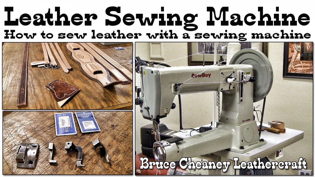 Leather Working: leather sewing machine review - saddle making