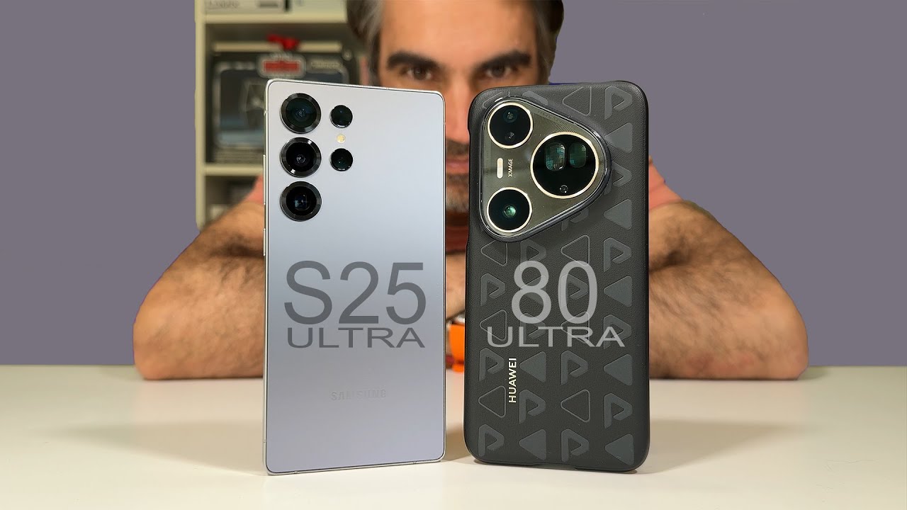Huawei Pura 80 Ultra vs Samsung Galaxy S25 Ultra | ¿CUÁL ES MEJOR?