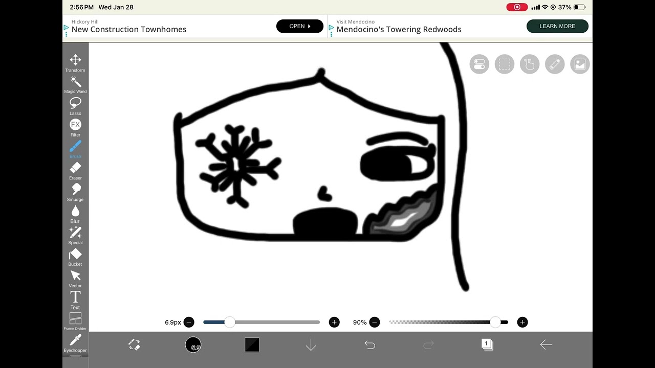 Drawing Margeret from the game “Hellish Winter” [ With Amber! ]