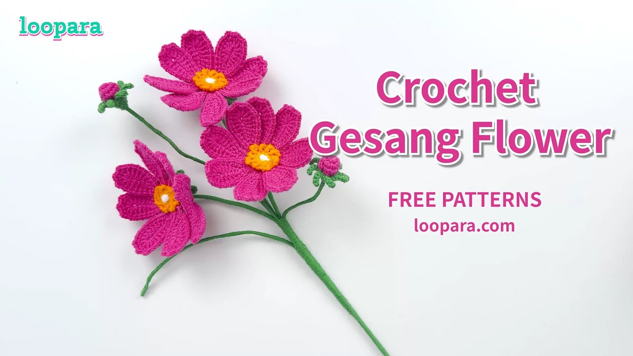 Crochet Gesang Flower - Free Pattern