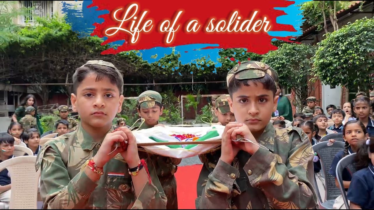 Tribute to Indian soldiers