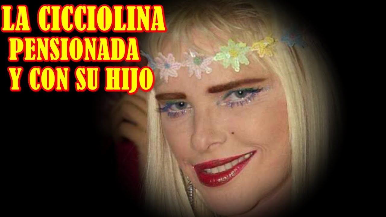 ASÍ VIVE LA CICCIOLINA   ASUS MAS DE 70 AÑOS