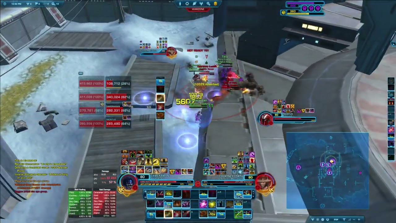 18k DPS vs Zerg | Tactics Vanguard | Patch 7.7 | SWTOR PVP Gameplay 2025