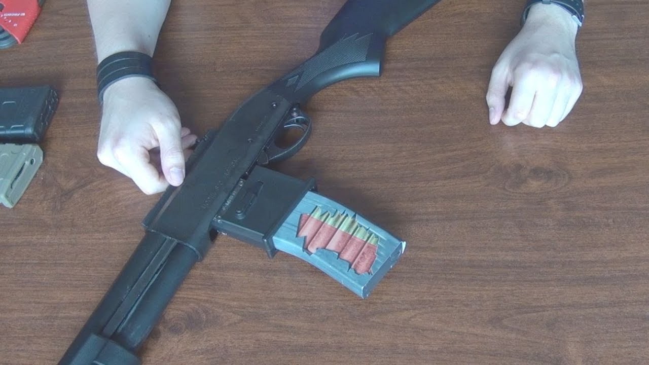 (Airsoft) Salamander M4 magazine adapter for Marui shotguns