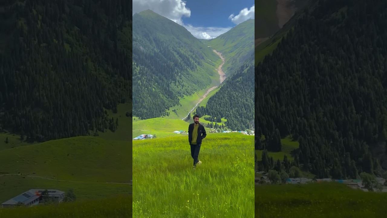 Unreal place on earth | Minimarg Valley Astore 🇵🇰 #travel #nature #shorts #adventure