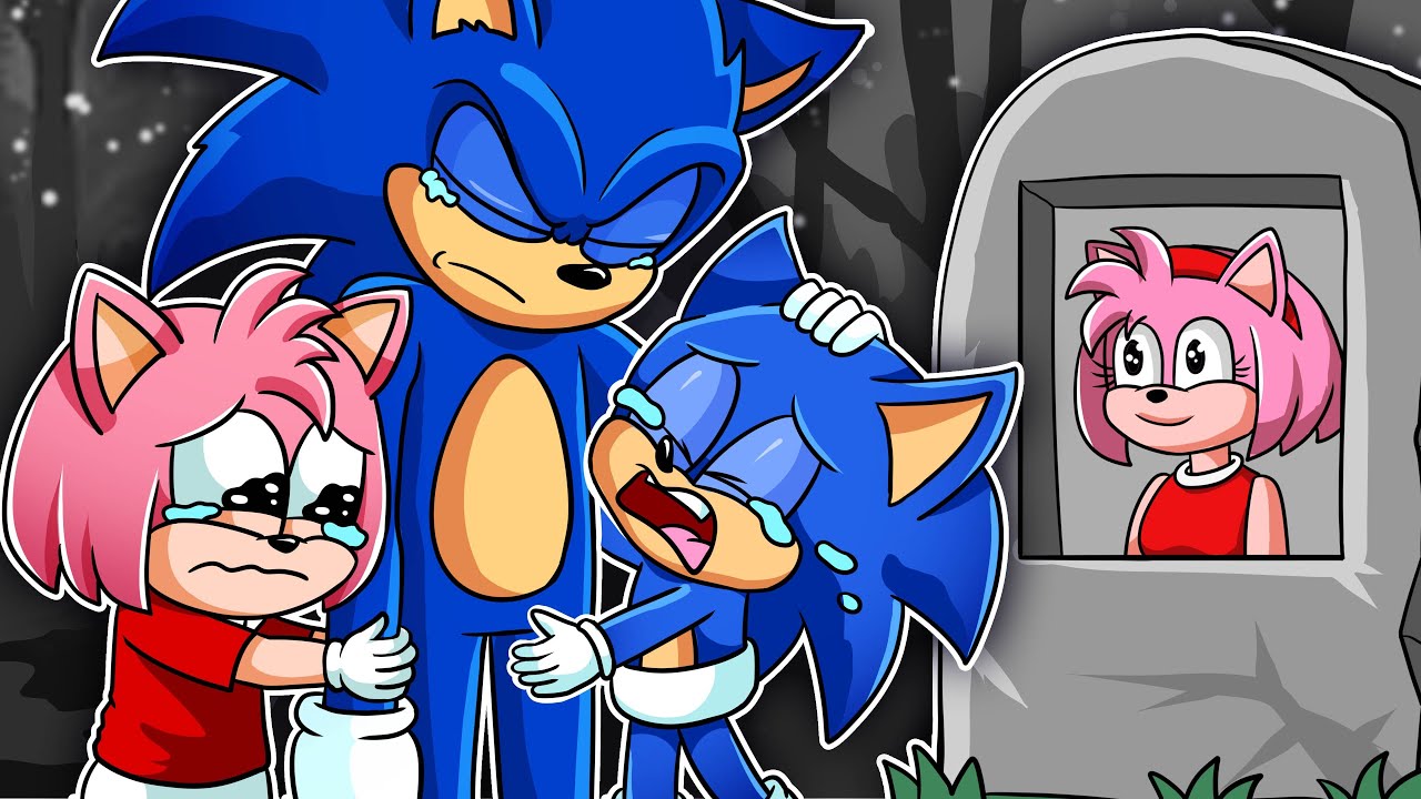 Baby Sonic, Baby Amy Is So Sad With Family - Poor Baby Sonic's Life | Crew Paz