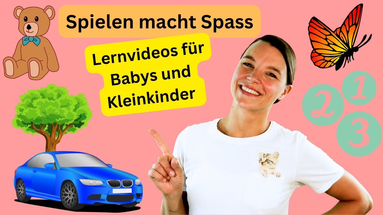 Lernen für Kleine mit Miss Josi | Spielen macht Spass | Lernvideos für Babys  & Kleinkinder