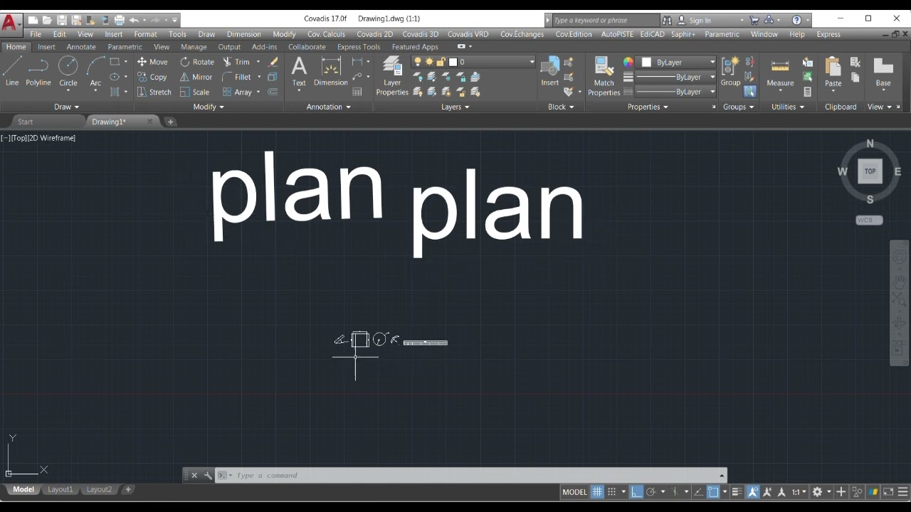 COUR D'AUTOCAD N°3 GROUPE ANNOTATION