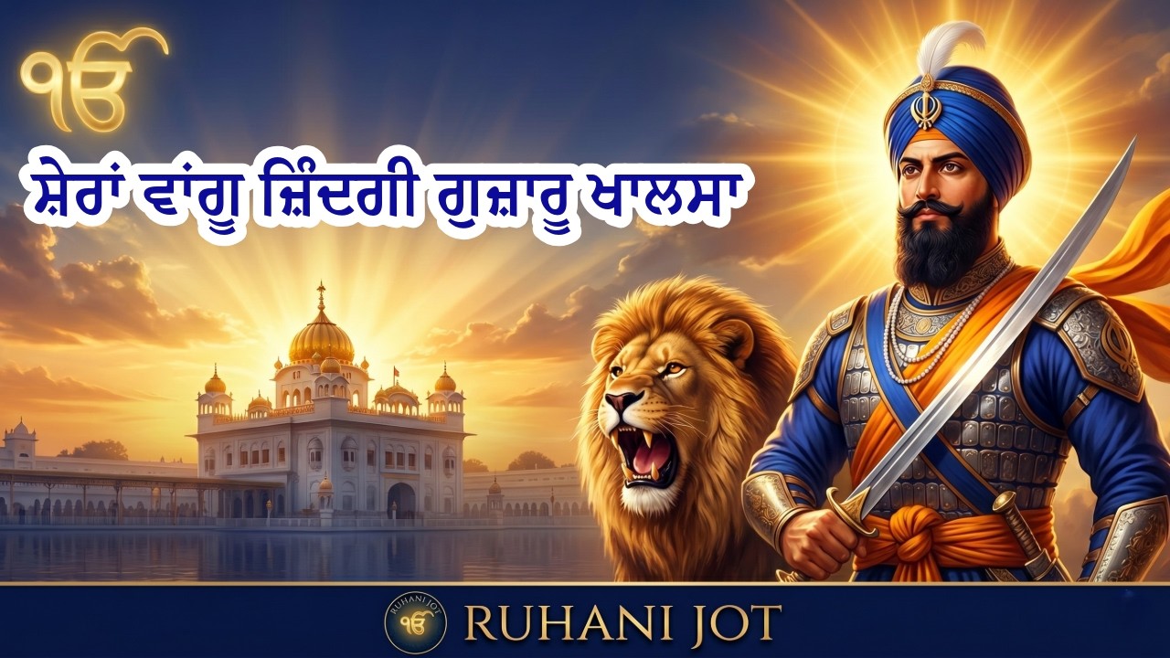 Jujharu Khalsa | ਜੁਝਾਰੂ ਖਾਲਸਾ | Vaisakhi Special 2026 | Guru Gobind Singh Ji New Song | Ruhani Jot