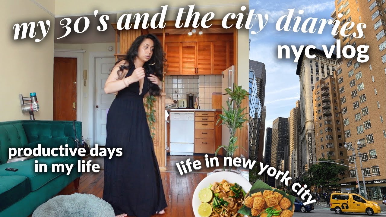 Realistic Work Days in New York City: Living Alone in My 30s (trying to stay productive)