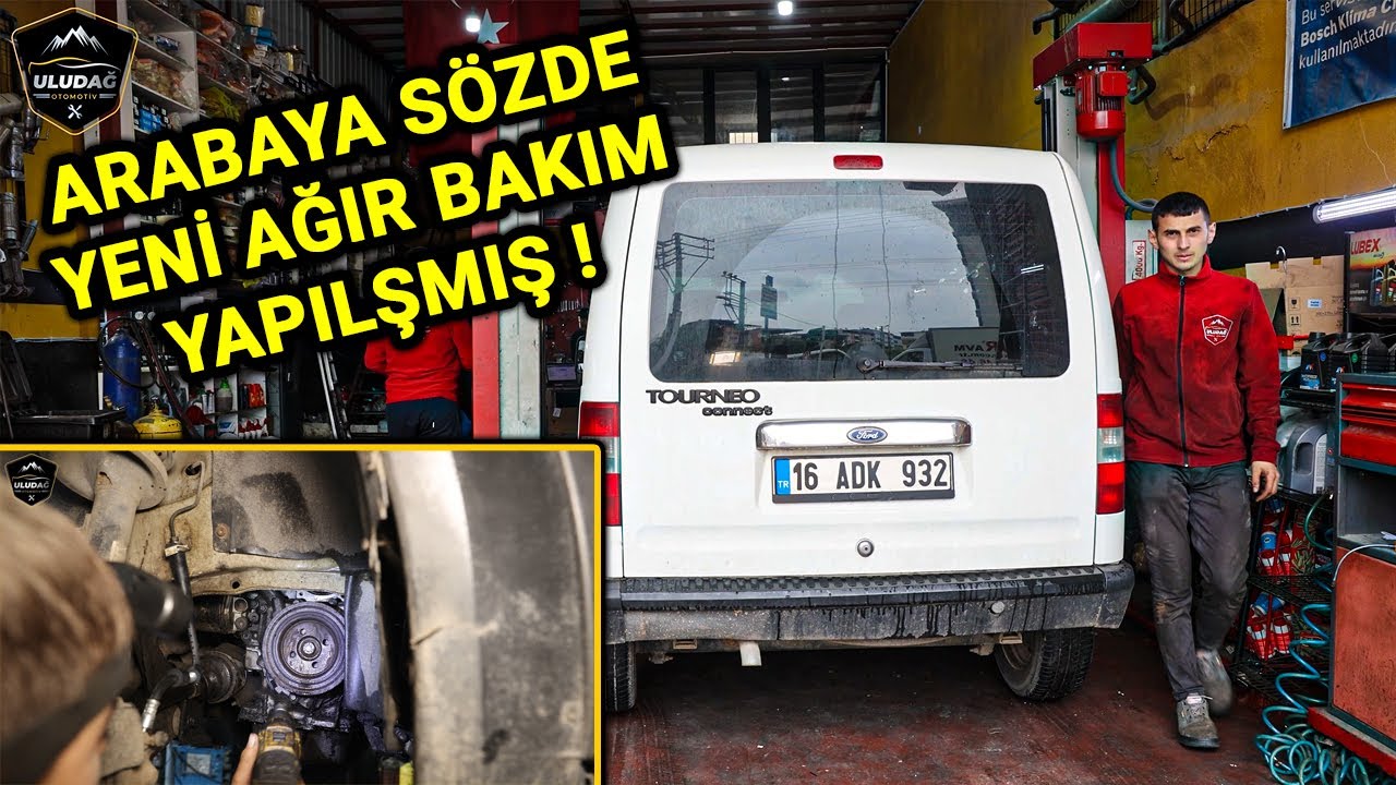 TRİGER KAYIŞI DEĞİŞİMİNE GELDİ BİLMEDİĞİ NELER ÇIKTI! (Ford Connect 1.8 TDCİ 90 Hp)