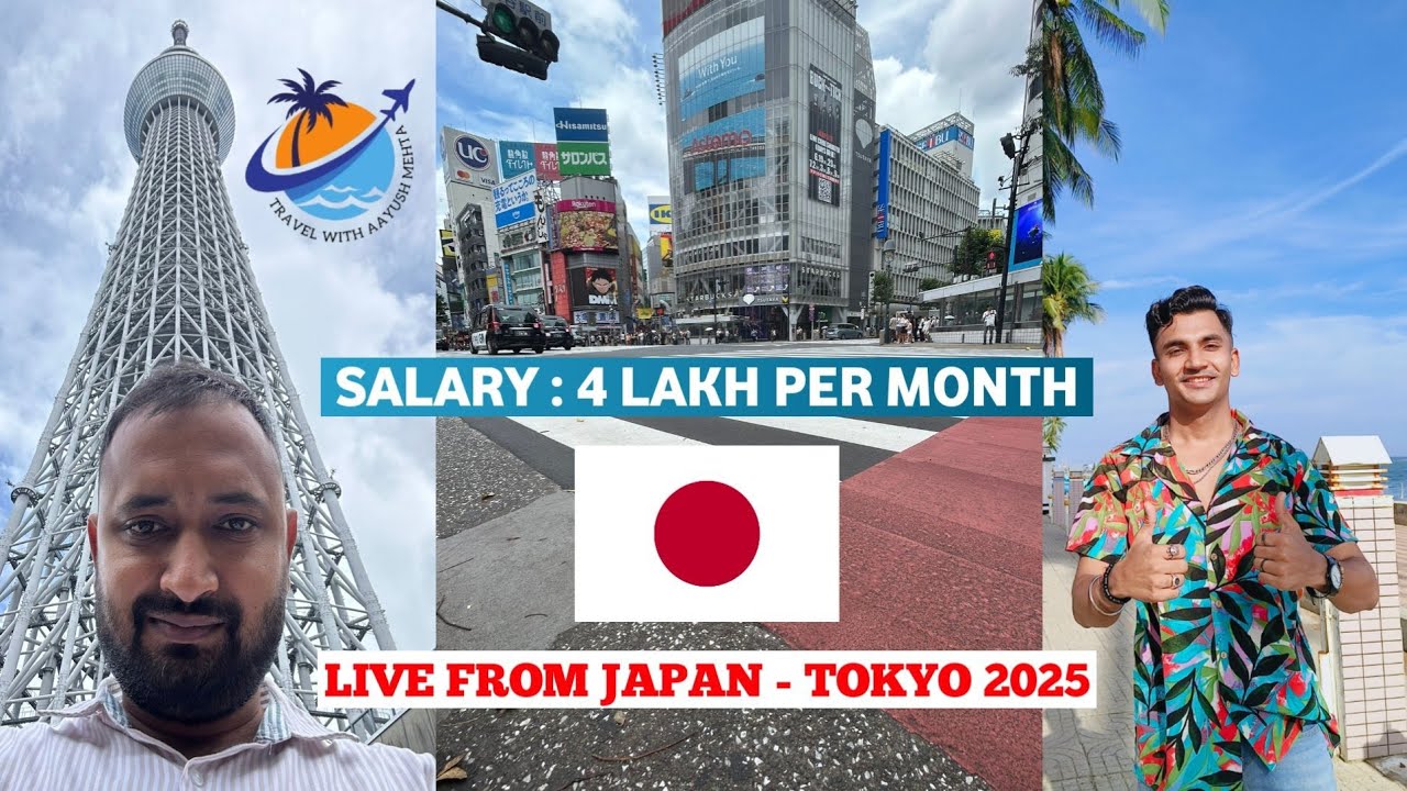 JOBS IN JAPAN 🇯🇵 | LIVE FROM JAPAN - TOKYO 2025 | JAPAN LIVING COST | JAPAN TOURIST VISA | SAITAMA