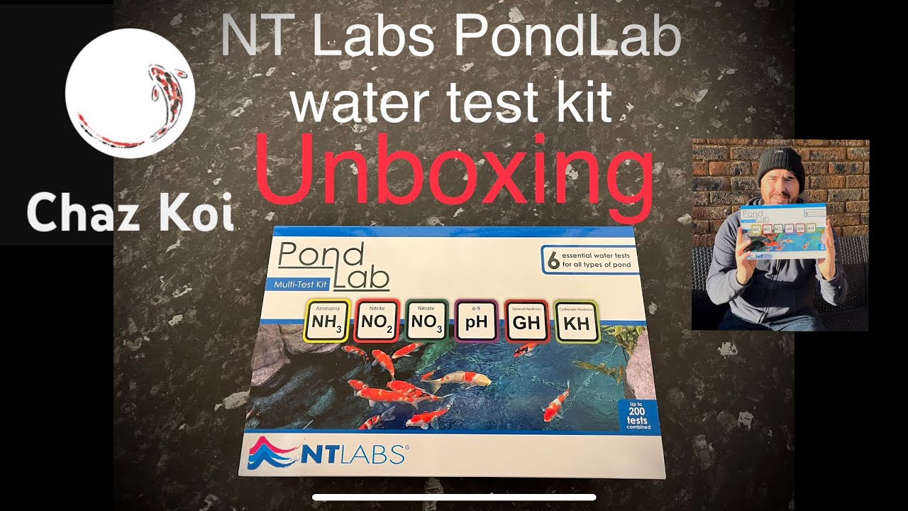 NTLABS PondLab water test kit | UNBOXING | for koi pond and freshwater fish