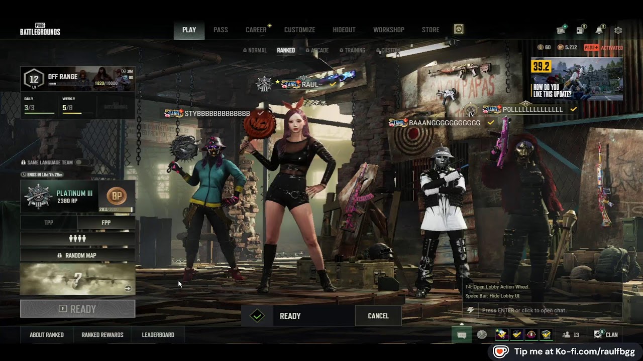 🔴LIVE RAUL PUBG [HOT DROP] SEA | FPP Ranked #pubg