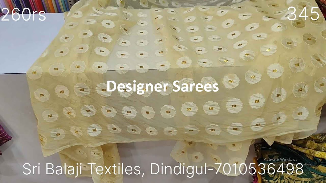 21.10.24 Fancy Designer joint sarees 4K #saree #shopping #dindigul #todaycollection