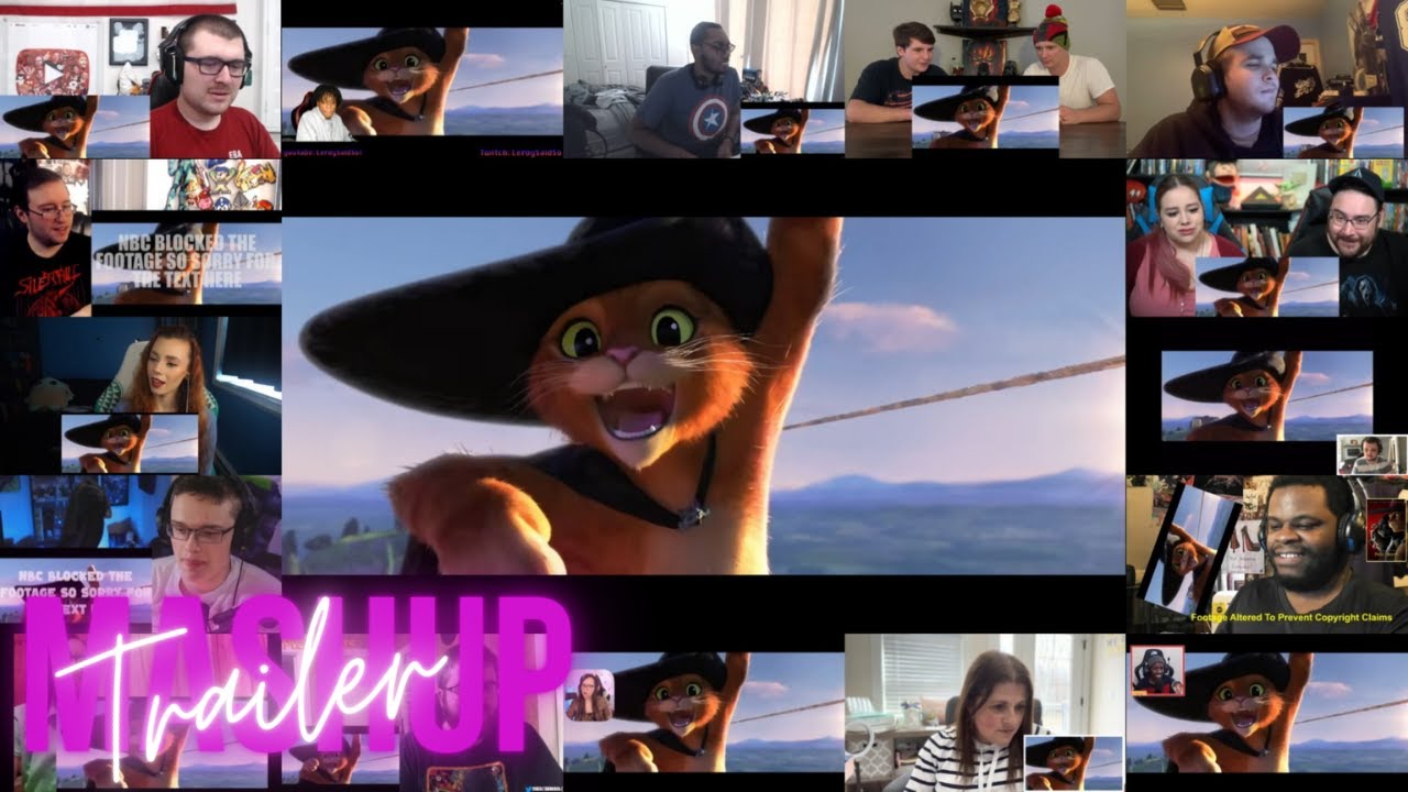 Puss In Boots The Last Wish - Trailer Reaction Mashup 😂🐱 - Puss and Boots 2