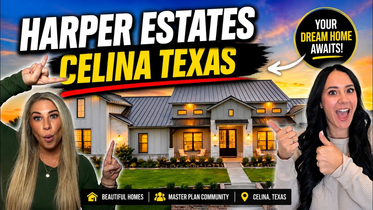 Acre Lot Living Near Dallas: Harper Estates Tour!