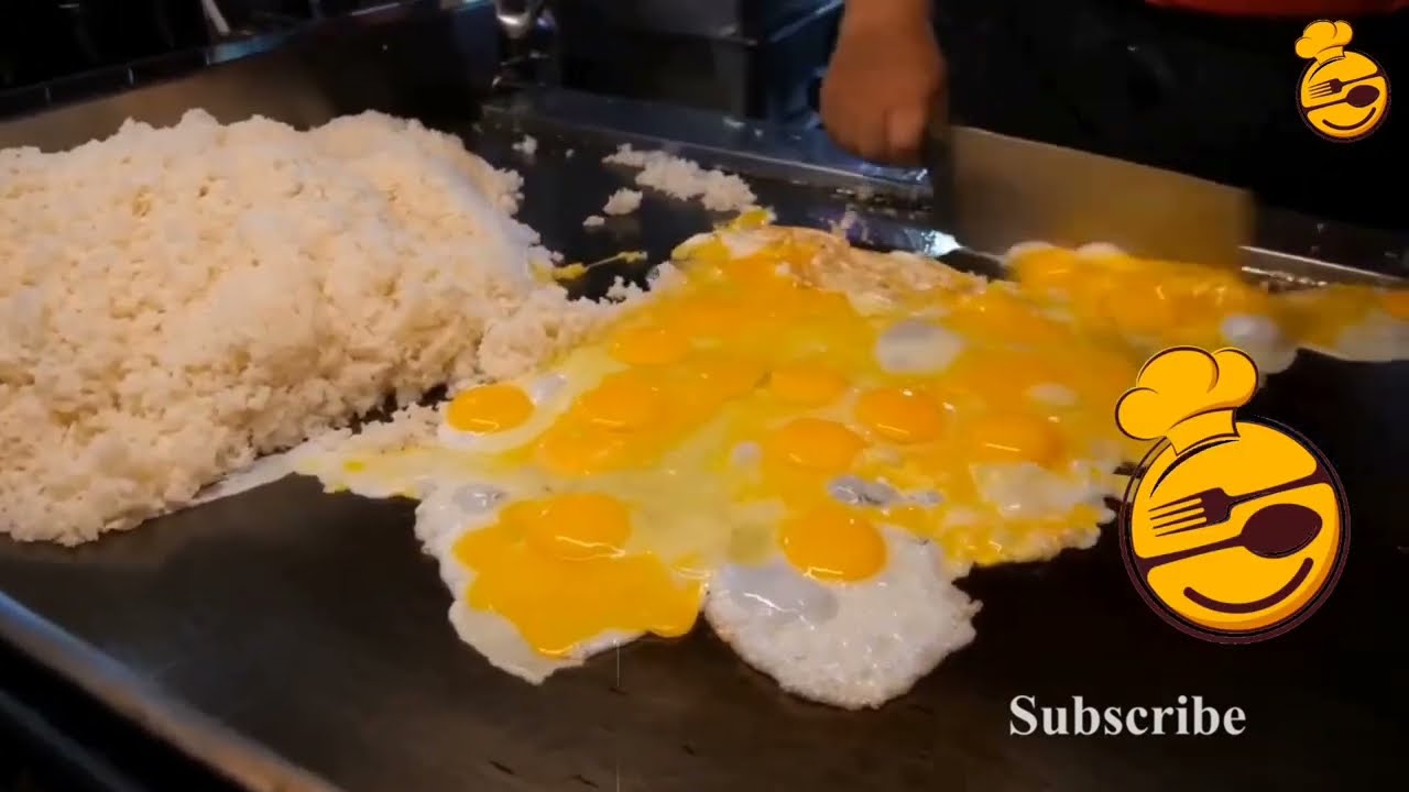 Art Of Making Giant Egg Fried Rice | 3İST Fried चावल Taiwan Street Food  #eggfriedrice #food