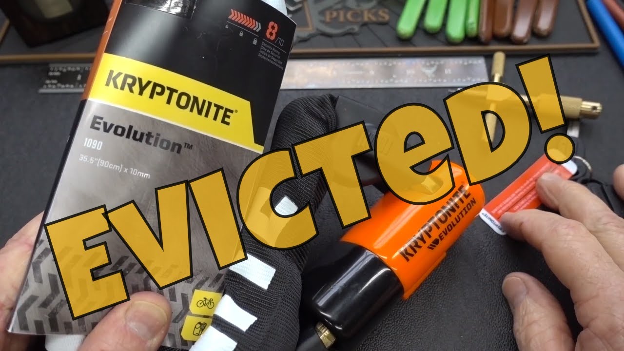 (1465) Kryptonite Evolution 1090 Series 4 Picked Open