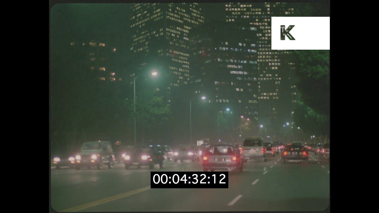 1980s LA, Various Views of Century City Skyscrapers, HD from 35mm | Kinolibrary