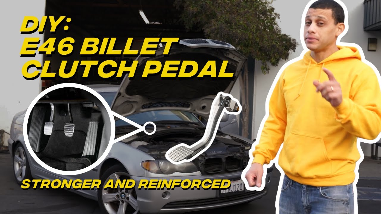 The Best Clutch Pedal You Can Get For Your E46 | Billet Clutch Pedal Installation Instructions