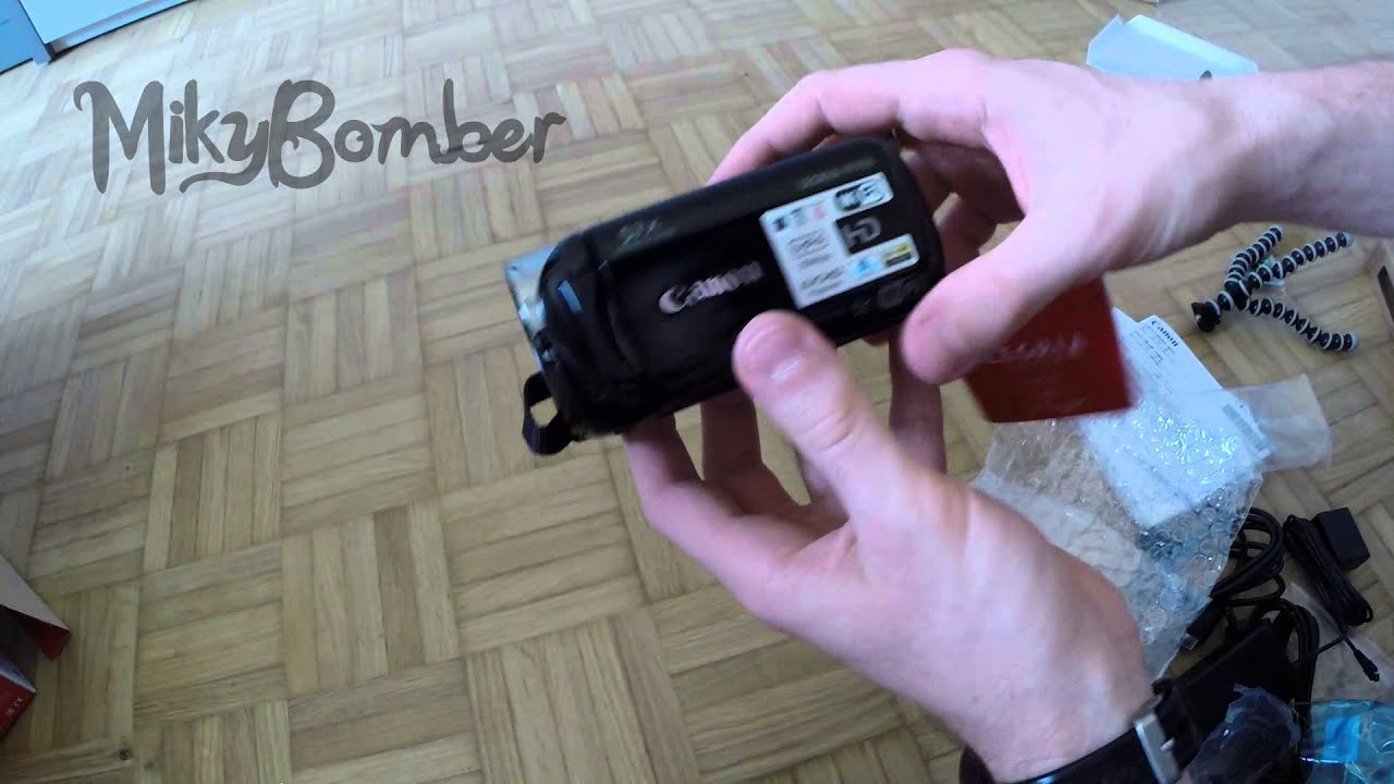Unboxing Canon Legria HF R56 Premium Kit...Italiano...Full HD