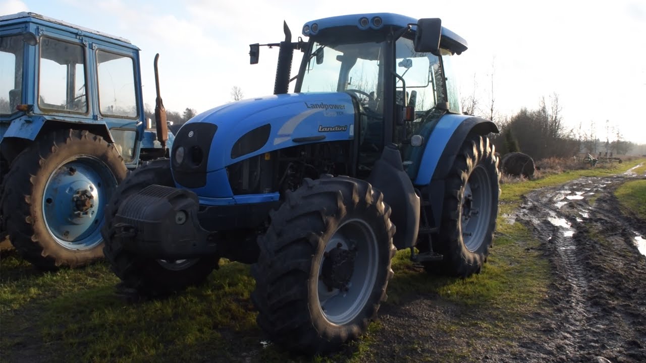 Starting 2007 Landini Landpower 125 TDI After 6 Months + Test Drive