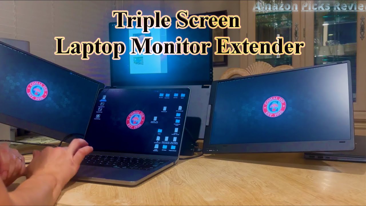 Triple Screen Laptop Monitor Extender Review | Quad Monitor Setup with 1 USB-C