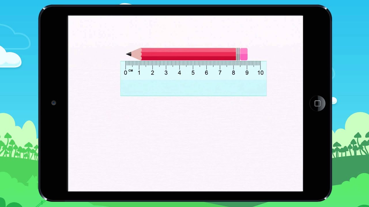 Learn how to use a ruler. Lesson