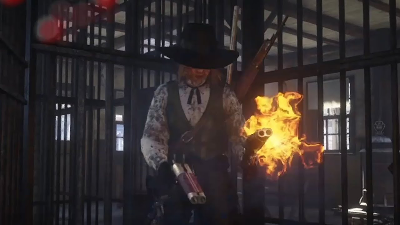 Lady on her period in RDR2